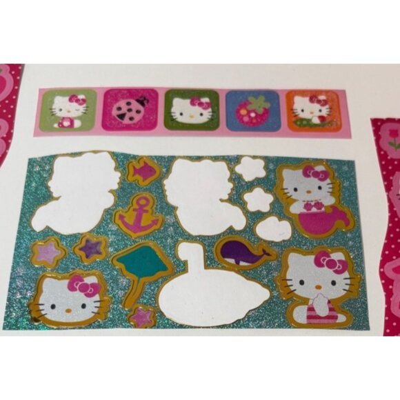 Hello Kitty 2013 sticker lot glitter - Picture 4 of 5